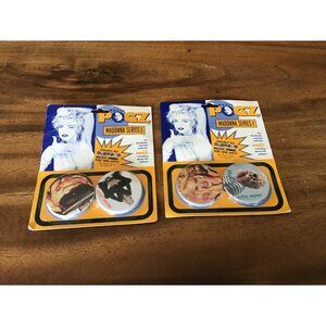 Vintage 1993 Set of 2 Madonna Pogz (Pogs) Series 1 SEALED